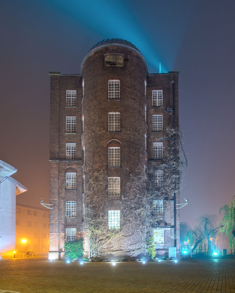2014.01.20 - Foggy Norwich at Night - St James Mill