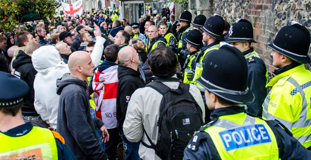 2012.11.10 - English Defence League - Protest in Norwich - 11