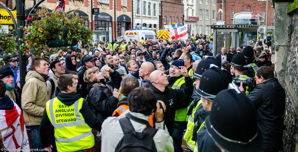 2012.11.10 - English Defence League - Protest in Norwich - 12