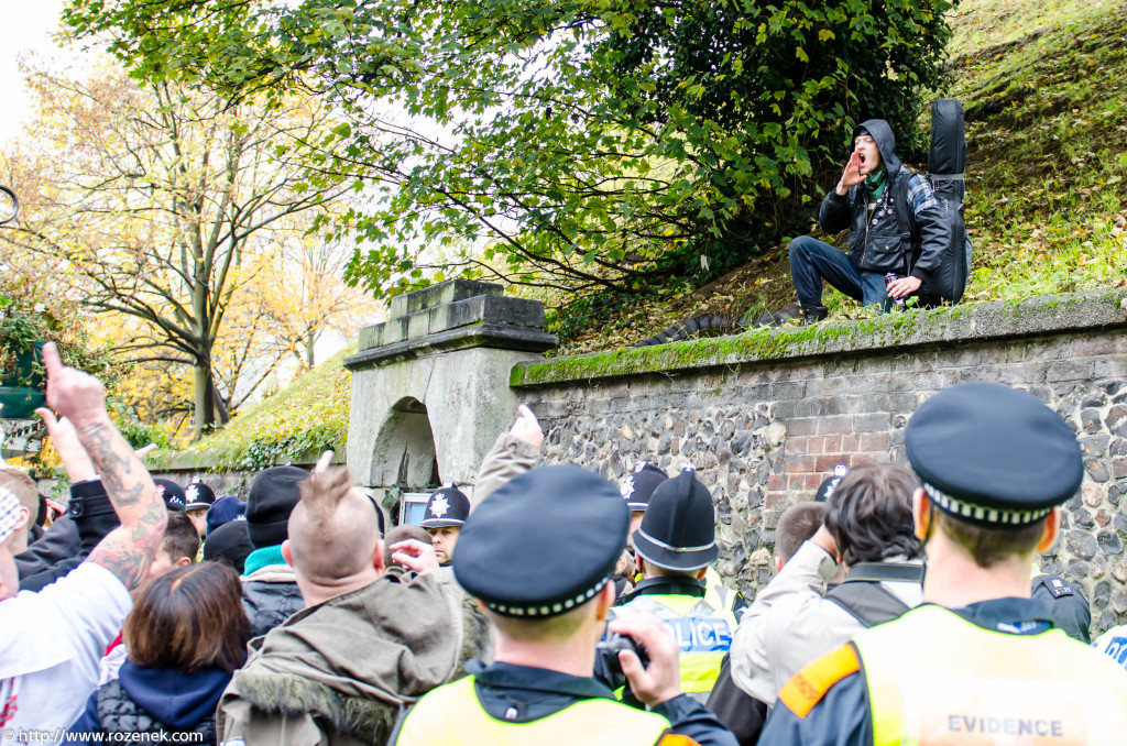 2012.11.10 - English Defence League - Protest in Norwich - 16