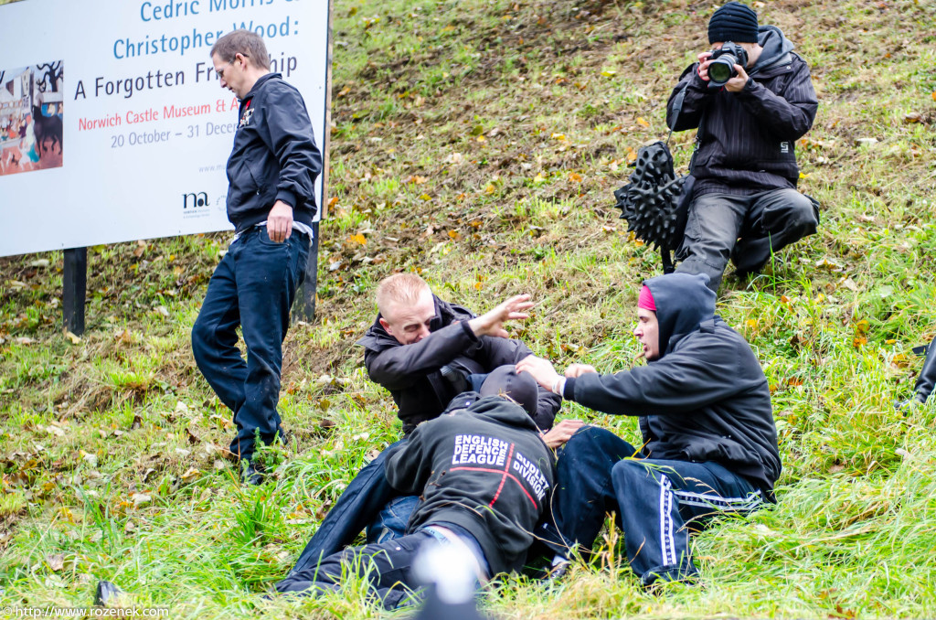 2012.11.10 - English Defence League - Protest in Norwich - 19