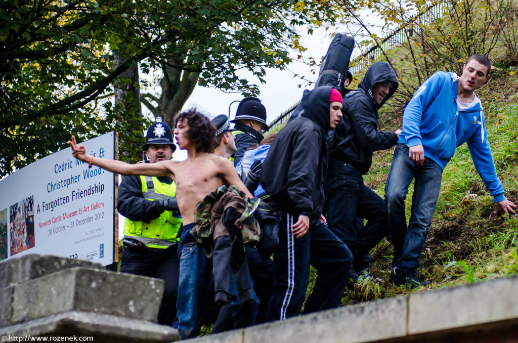 2012.11.10 - English Defence League - Protest in Norwich - 23