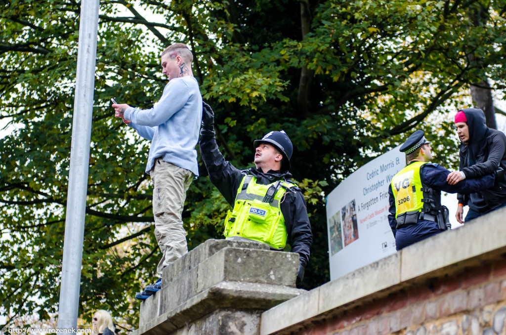 2012.11.10 - English Defence League - Protest in Norwich - 25