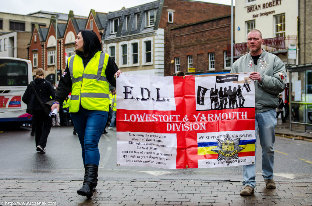 2012.11.10 - English Defence League - Protest in Norwich - 28