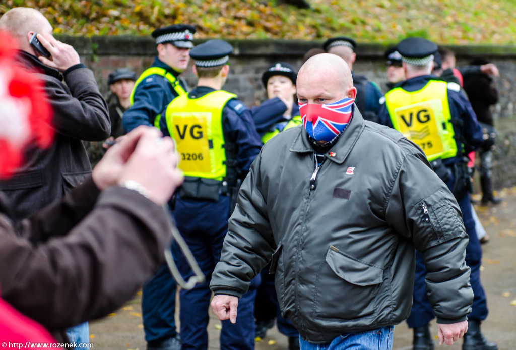 2012.11.10 - English Defence League - Protest in Norwich - 29