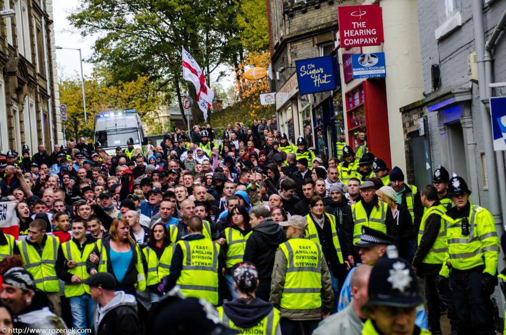 2012.11.10 - English Defence League - Protest in Norwich - 61