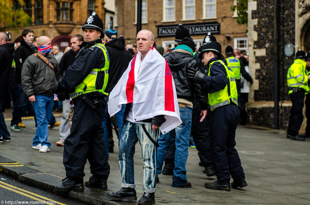 2012.11.10 - English Defence League - Protest in Norwich - 87