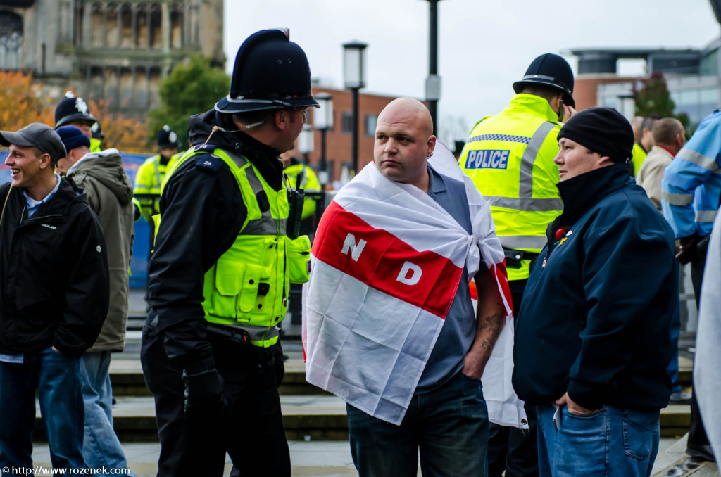 2012.11.10 - English Defence League - Protest in Norwich - 92